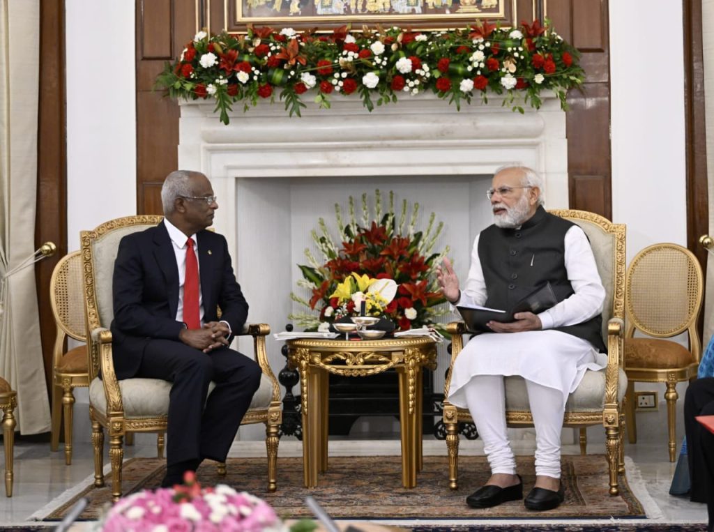 Ibrahim Solih & Narendra Modi