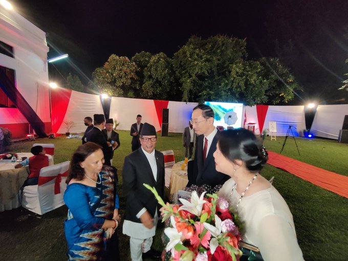 Chinese ambassador at Nepal embassy