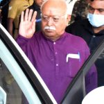 RSS Chief Mohan Bhagwat at a function in New Delhi in 2022!