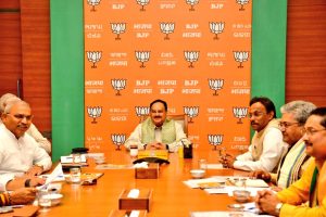 BJP office bearers meeting (Image credit X @BJP4India)