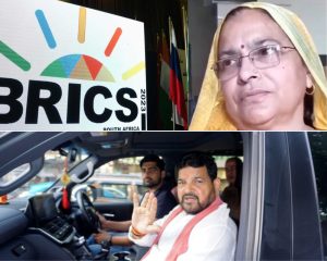 BRICS Summit in Johannesburg; Tripta Tyagi of Neha Public School; Brij Bhushan Sharan Singh, the BJP MP