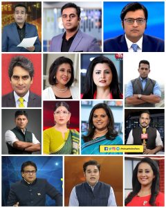 INDIA block boycotted tv anchors pix credit Mohua Moitra