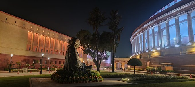 New and Old Parliament