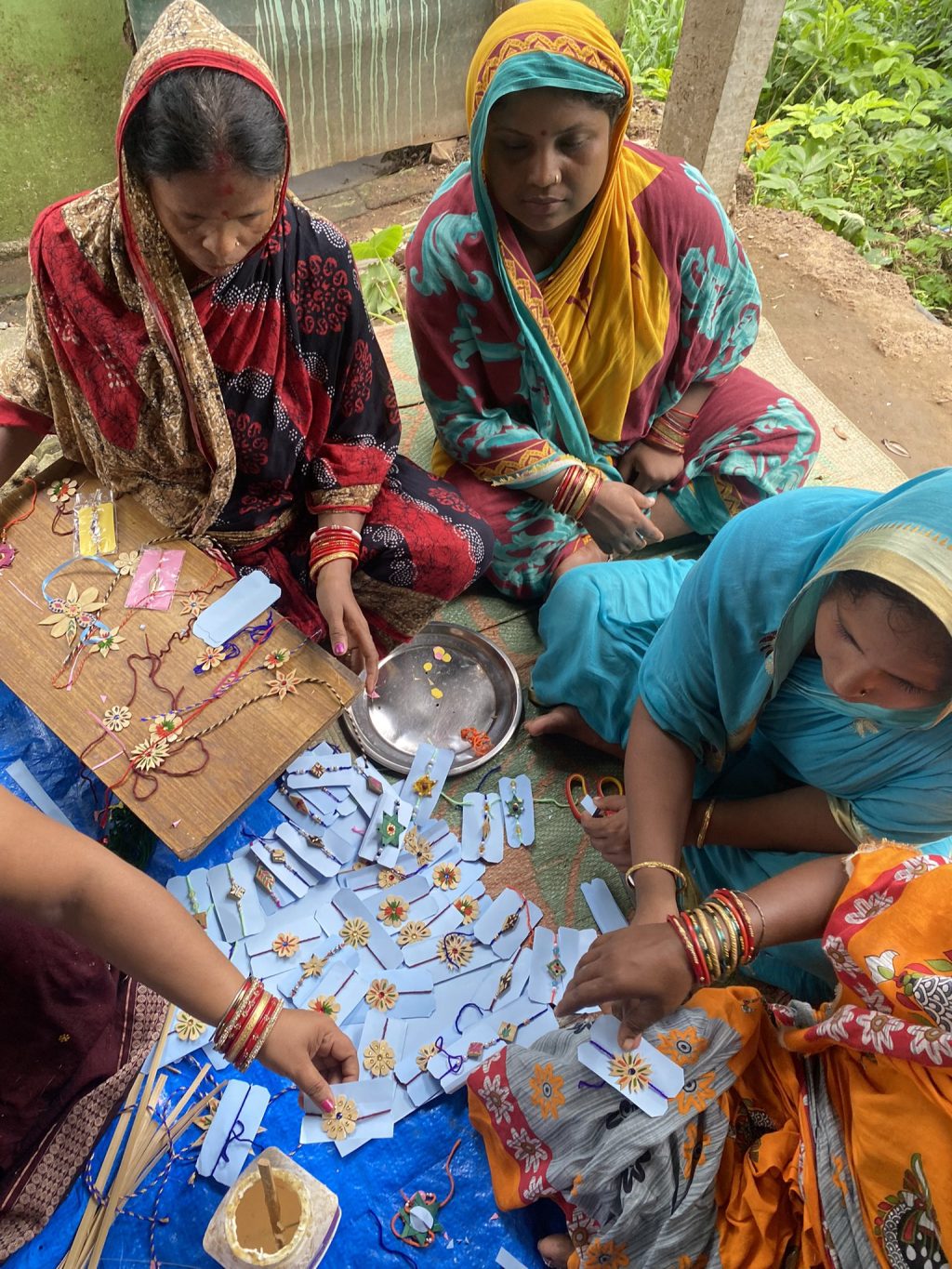 Members of women-led DHGs in Odisha