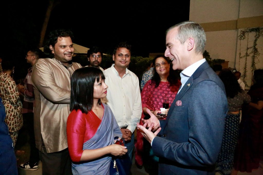 US ambassador in India Eric Garcetti