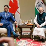 Indian and Canadian PMs Narendra Modi and Justin Trudeau