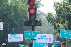 Campaign against pollution in Delhi