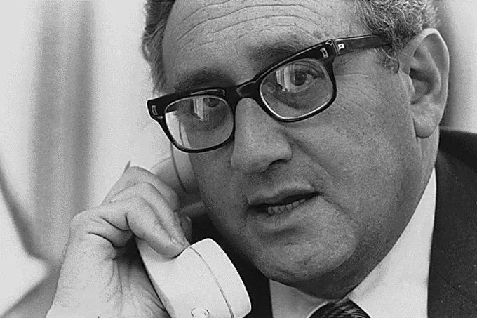 Henry Kissinger Pix credit X Spike Cohen