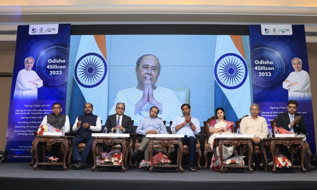 CM Naveen Patnaik addressed the inaugural ceremony of Odisha4Silicon-2023, the strategic event organised in Bhubaneswar to promote Odisha as a destination for national and global semiconductor players.