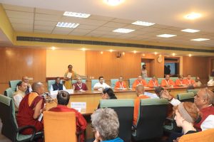 ICCR organised media organisation with visiting Buddhist scholars