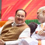 Amit Shah and JP Nadda attend IT cell meeting of BJP in Kolkata (Image credit X @BJP4India)