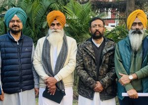 Farmers' delegation which met Union Ministers