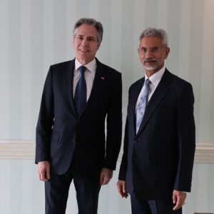 US Secretary of State Antony Blinken meets External Affairs Minister S Jaishankar