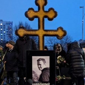 Grave of Alexei Navalny (Image credit X @ACF_Int