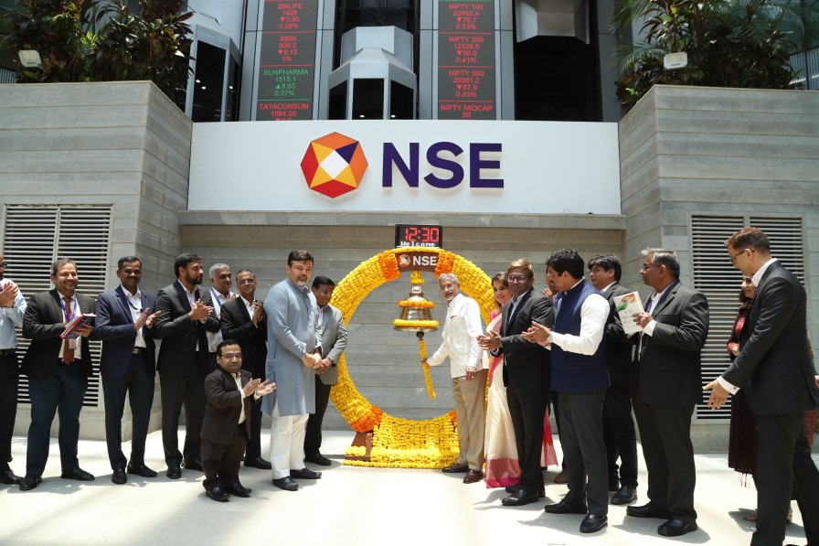 EAM S Jaishankar addressed a seminar on Indian capital markets at NSE India