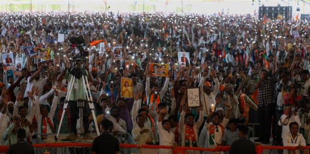 PM Narendra Modi rally in Beed, Maharashtra