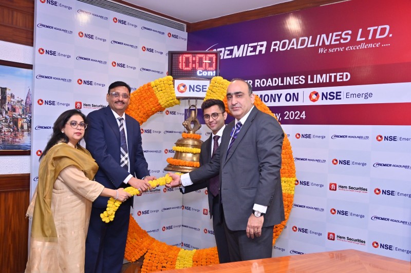 Premier Roadlines listing on NSE