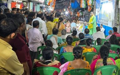 TMC campaign in Behrampur in West Bengal