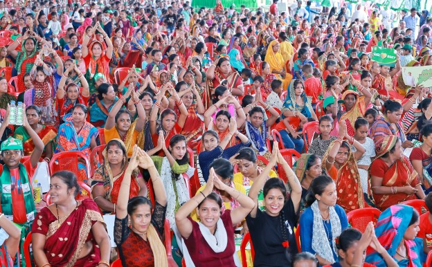 Biju Janata Dal rally in Odisha