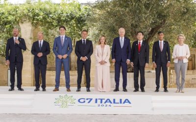 G7 leaders in Italy