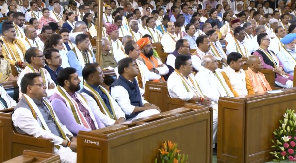 NDA meeting in parliament