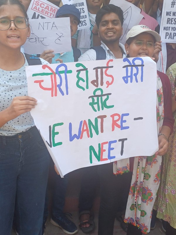 NEET Exam Protest