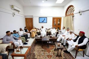Opposition meeting at residence of Mallikarjuna Kharge