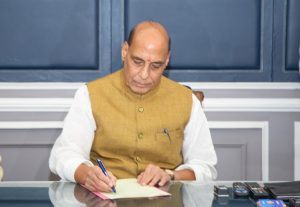 Union Minister for Defence Rajnath Singh
