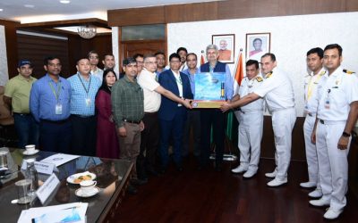 DRDO hands over microwave over chaff to Indian Navy