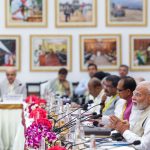 PM Narendra Modi at Niti Aayog meeting