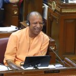 Uttar Pradesh Chief Minister Yogi Adityanath in state Assembly on Tuesday