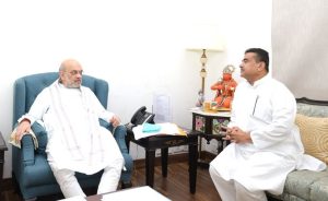 West Bengal BJP leader Suvendu Adhikari met Union Minister for Home Affairs Amit Shah last week