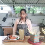 Tara Devi at Blind Bake Cafe in Hauz Khas in New Delhi