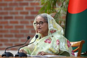 Former Bangladesh PM Sheikh Hasina