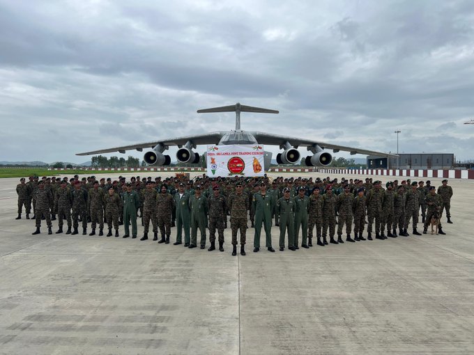 India Sri Lanka joint military exercise