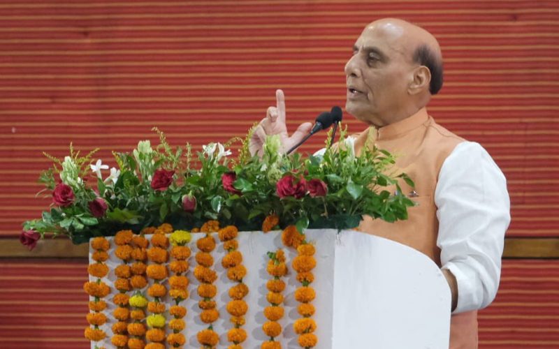 Defence Minister Rajnath Singh