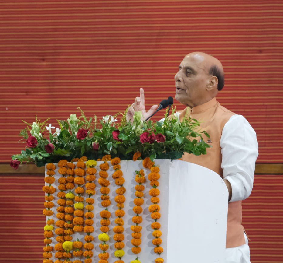 Defence Minister Rajnath Singh