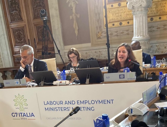 ILO Meeting at G7 Italy