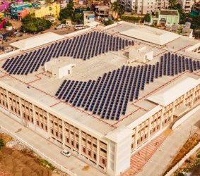 Puri Municipal Market Complex solar power plant