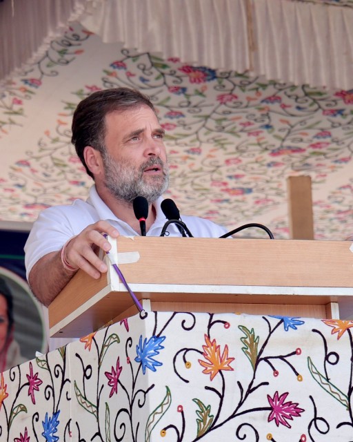 Rahul Gandhi in Jammu and Kashmir