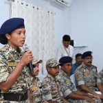 Chhattisgarh Police during an interaction with CM Vishnu Deo Sai recently