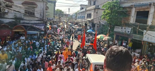 Hindu Swabhiman Yatra of Union Minister Giriraj Singh