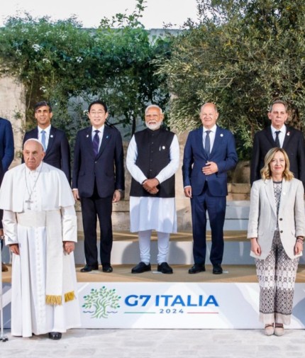 PM Narendra Modi at G7 Italy