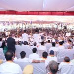 A public meeting of Maha Vikas Aghadi in Raver Assembly seat. Image credit X.com @INCMaharashtra