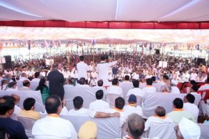 A public meeting of Maha Vikas Aghadi in Raver Assembly seat. Image credit X.com @INCMaharashtra