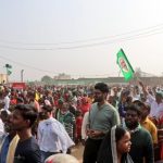 A public meeting of Jharkhand CM Hemant Soren in Giridih in Jharkhand on Monday. Image credit X.com @HemantSorenJMM