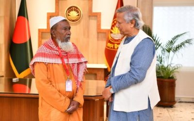 Chief Advisor of Interim Govt in Bangladesh Muhammed Yunus. Image credit @ChiefAdviserGoB