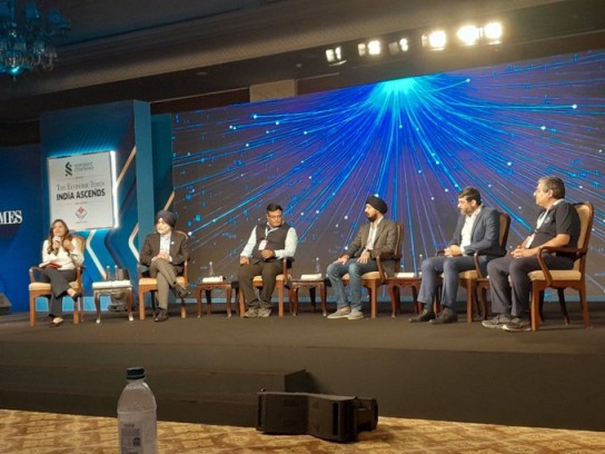 E2E Networks Management at a media conclave Image credit X.com @E2ENetworks