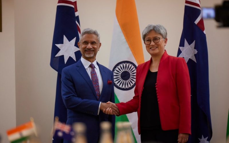 EAM S Jaishnakar with Australian Foreign Affairs Minister Penny Wong