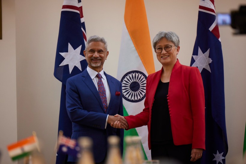 EAM S Jaishnakar with Australian Foreign Affairs Minister Penny Wong